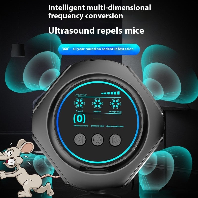 StopNuisibles™ - Répulsif Ultrasonique 360° Intelligent
