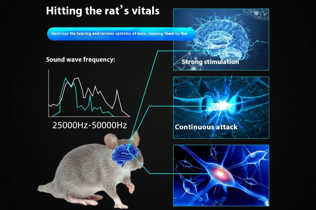 StopNuisibles™ - Répulsif Ultrasonique 360° Intelligent